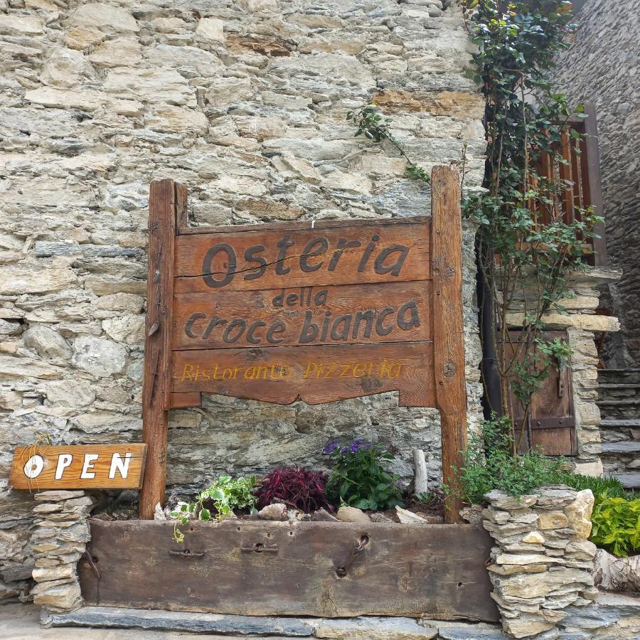 Albergo Diffuso La Marmu Osteria Della Croce Bianca Marmora Buitenkant foto